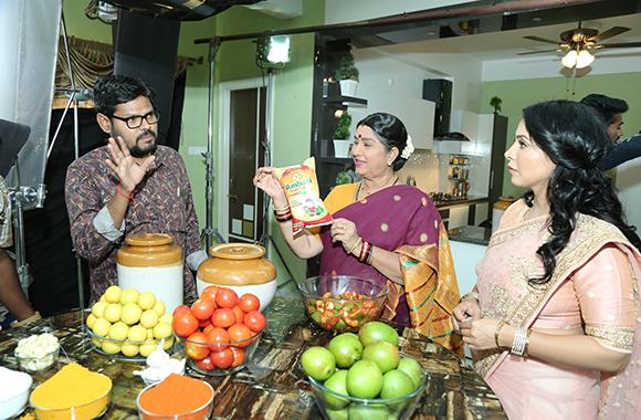 Food product commercial shoot